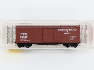 N Scale Micro-Trains MTL 39170 C&O Chesapeake & Ohio 40' Box Car 84827 RTR