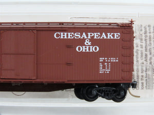 N Scale Micro-Trains MTL 39170 C&O Chesapeake & Ohio 40' Box Car 84827 RTR