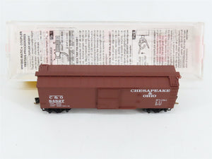 N Scale Micro-Trains MTL 39170 C&O Chesapeake & Ohio 40' Box Car 84827 RTR