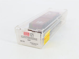 N Scale Micro-Trains MTL 39170 C&O Chesapeake & Ohio 40' Box Car 84827 RTR
