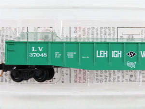 N Scale Micro-Trains MTL 46380 LV Lehigh Valley 50' Fishbelly Side Gondola RTR