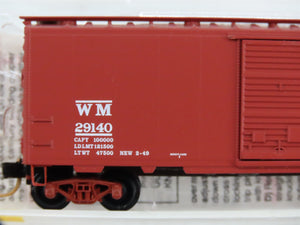 N Scale Micro-Trains MTL 20396 WM Western Maryland 40' Single Door Box Car RTR