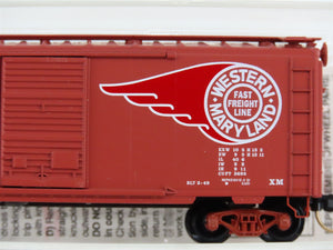 N Scale Micro-Trains MTL 20396 WM Western Maryland 40' Single Door Box Car RTR