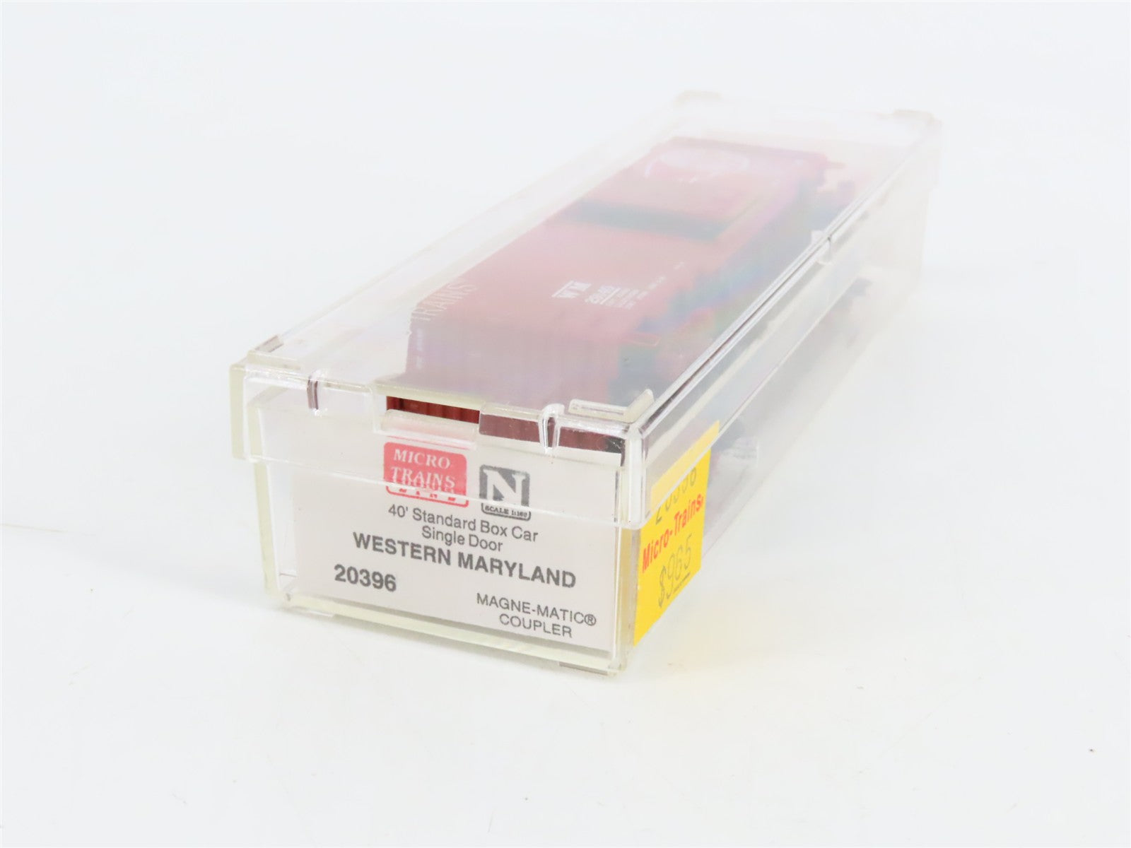 N Scale Micro-Trains MTL 20396 WM Western Maryland 40' Single Door Box Car RTR