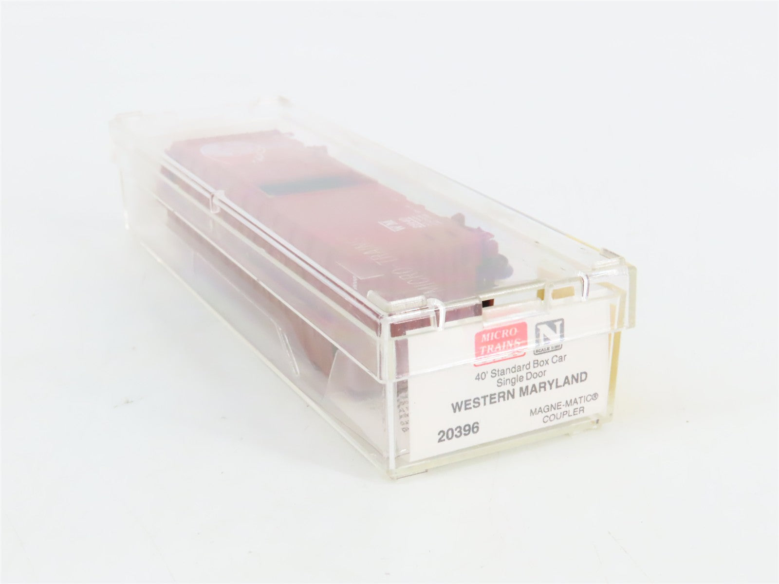 N Scale Micro-Trains MTL 20396 WM Western Maryland 40' Single Door Box Car RTR