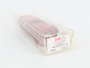 N Scale Micro-Trains MTL 20396 WM Western Maryland 40' Single Door Box Car RTR