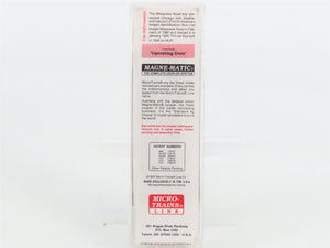 N Scale Micro-Trains MTL 22180 MILW Milwaukee Road 40' Box Car 29960 RTR