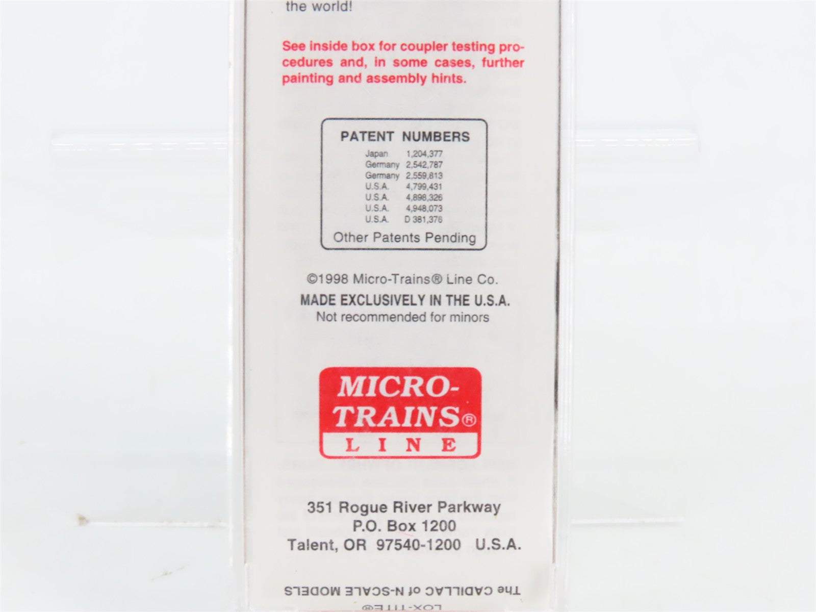 N Scale Micro-Trains MTL 20456 USAX United States Army 40' Box Car 24678 RTR