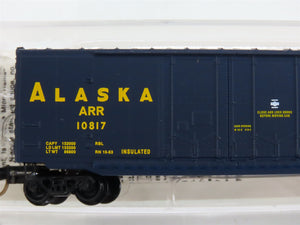 N Scale Micro-Trains MTL 75010 ARR Alaska 50' Plug Door Box Car 10817 RTR