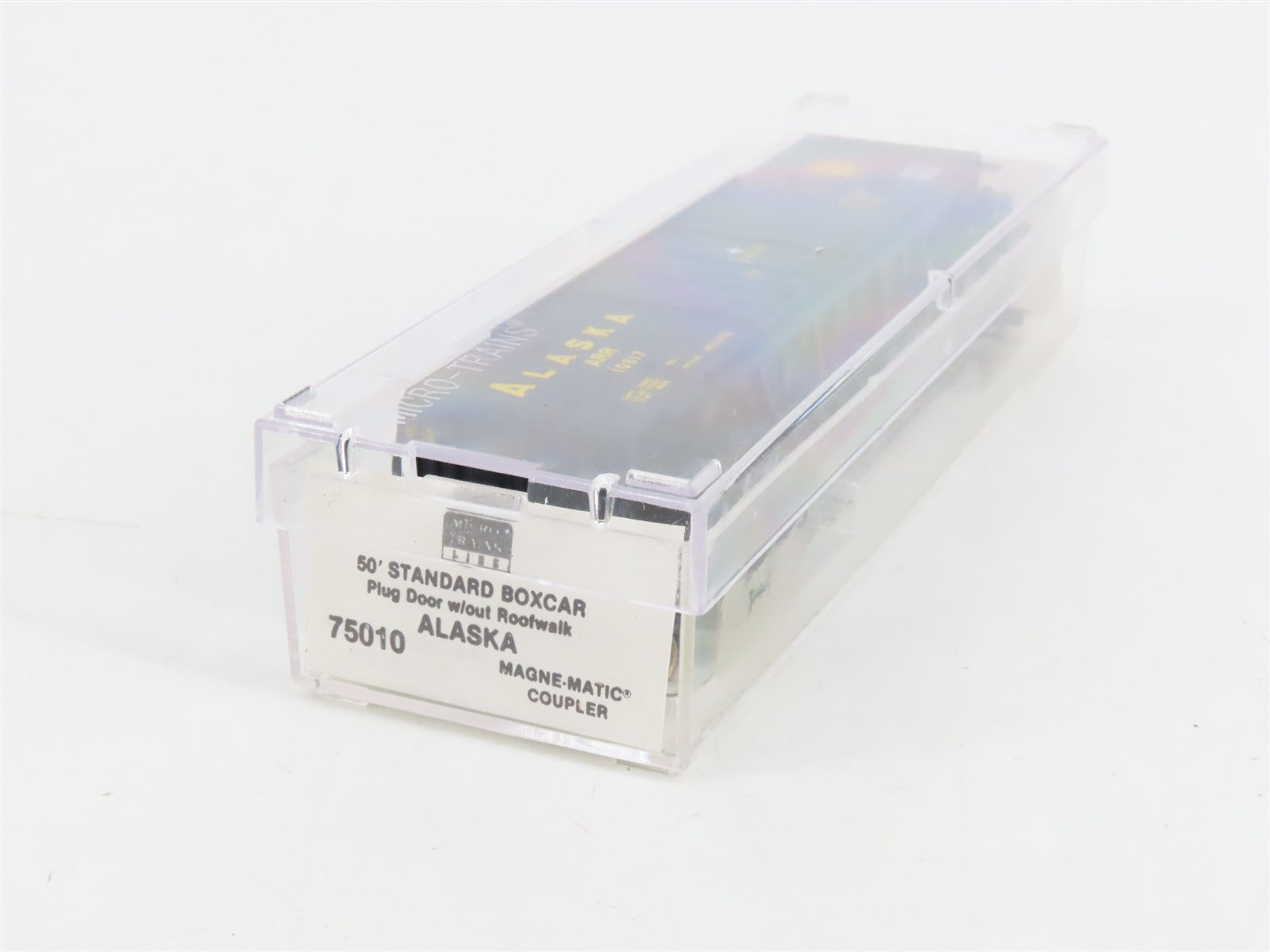 N Scale Micro-Trains MTL 75010 ARR Alaska 50' Plug Door Box Car 10817 RTR