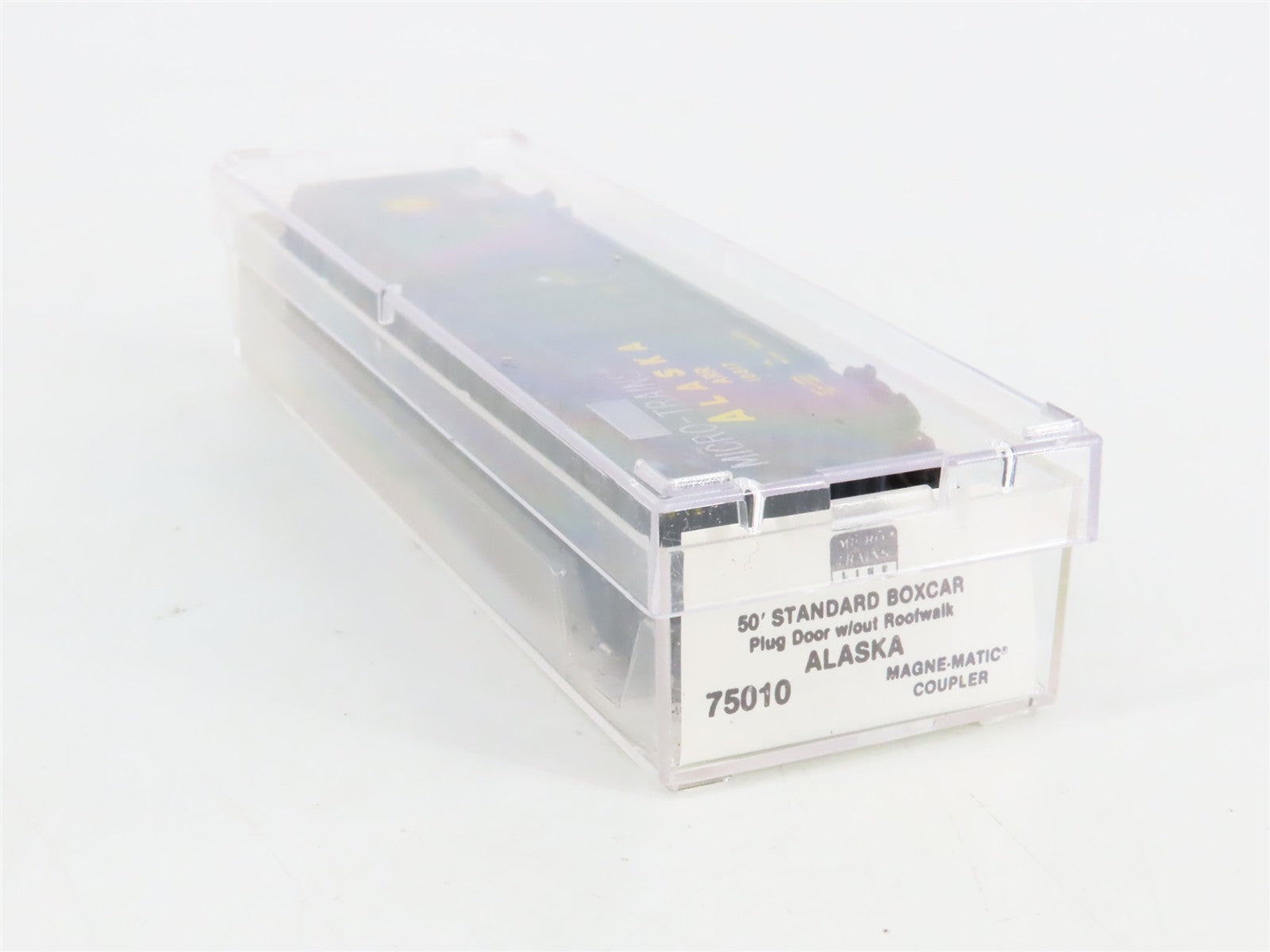 N Scale Micro-Trains MTL 75010 ARR Alaska 50' Plug Door Box Car 10817 RTR