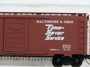 N Scale Micro-Trains MTL 20346/2 B&O Baltimore & Ohio 40' Box Car 470751 RTR