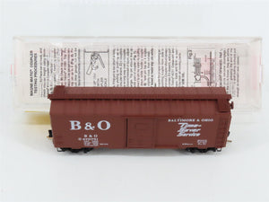 N Scale Micro-Trains MTL 20346/2 B&O Baltimore & Ohio 40' Box Car 470751 RTR