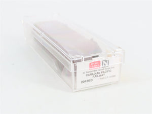 N Scale Micro-Trains MTL 20436/3 C.P. Canadian Pacific 40' Box Car 51096 RTR