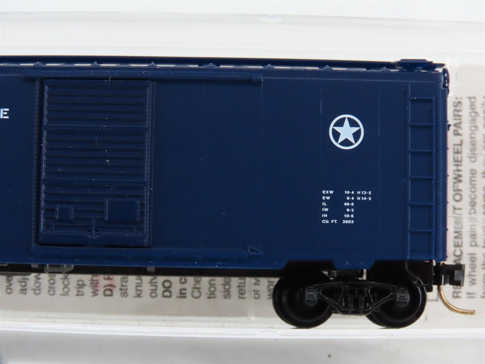 N Scale Micro-Trains MTL 20446 DAFX United States Air Force 40' Box Car RTR