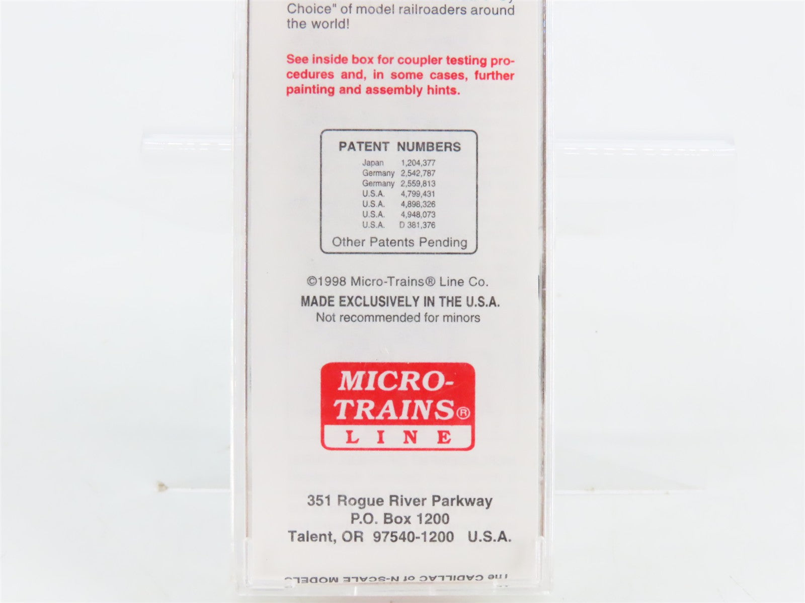 N Scale Micro-Trains MTL 20446 DAFX United States Air Force 40' Box Car RTR