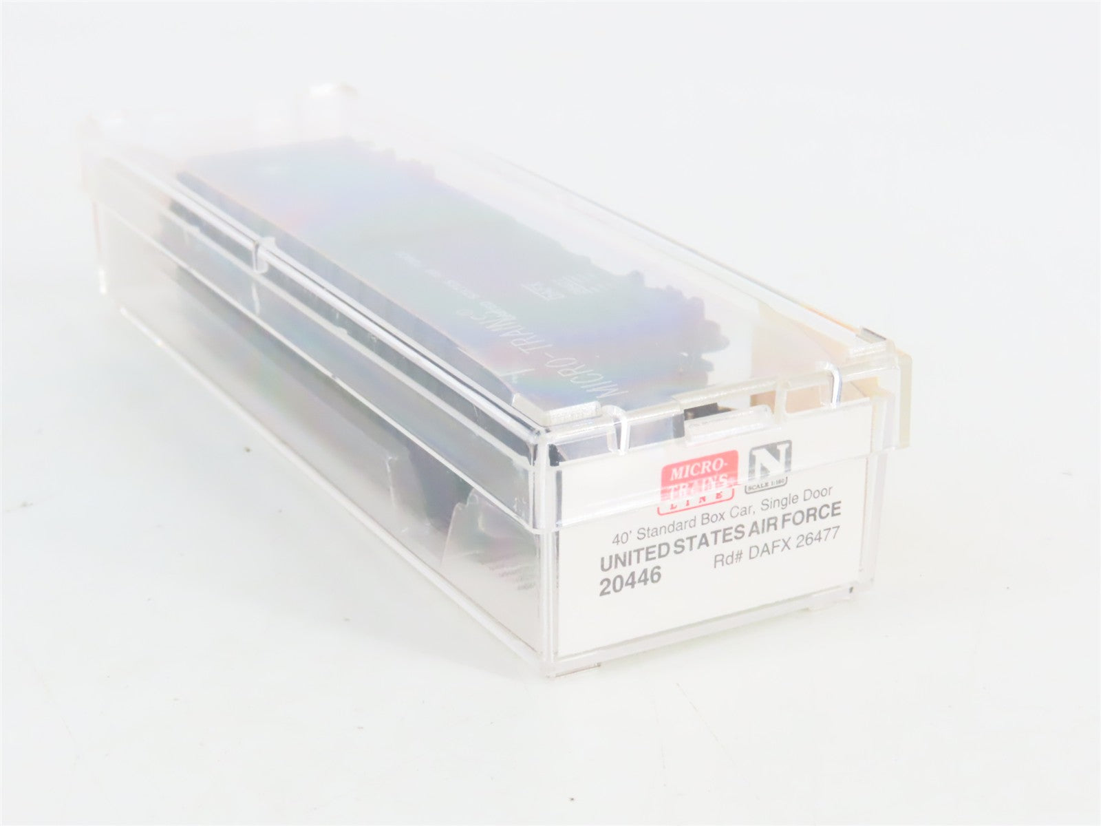 N Scale Micro-Trains MTL 20446 DAFX United States Air Force 40' Box Car RTR