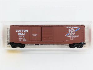 N Scale Micro-Trains MTL 33060 SSW Cotton Belt 50' Box Car 48071 RTR