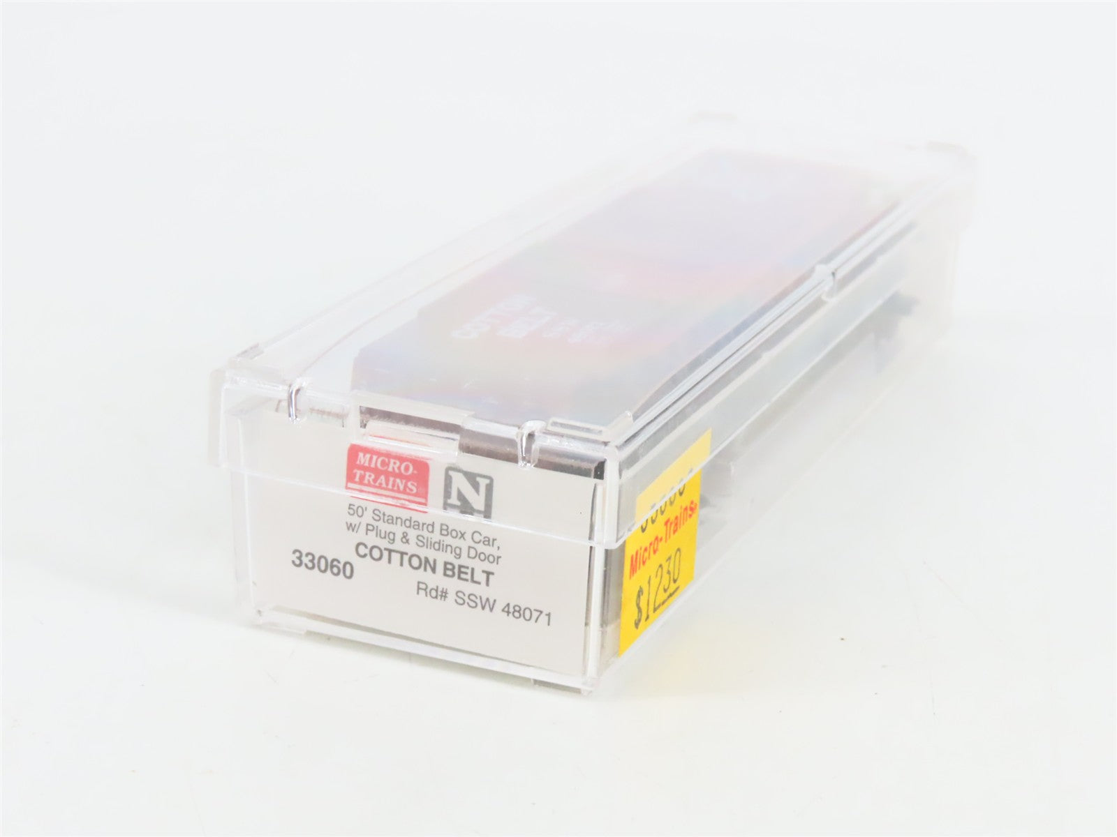 N Scale Micro-Trains MTL 33060 SSW Cotton Belt 50' Box Car 48071 RTR
