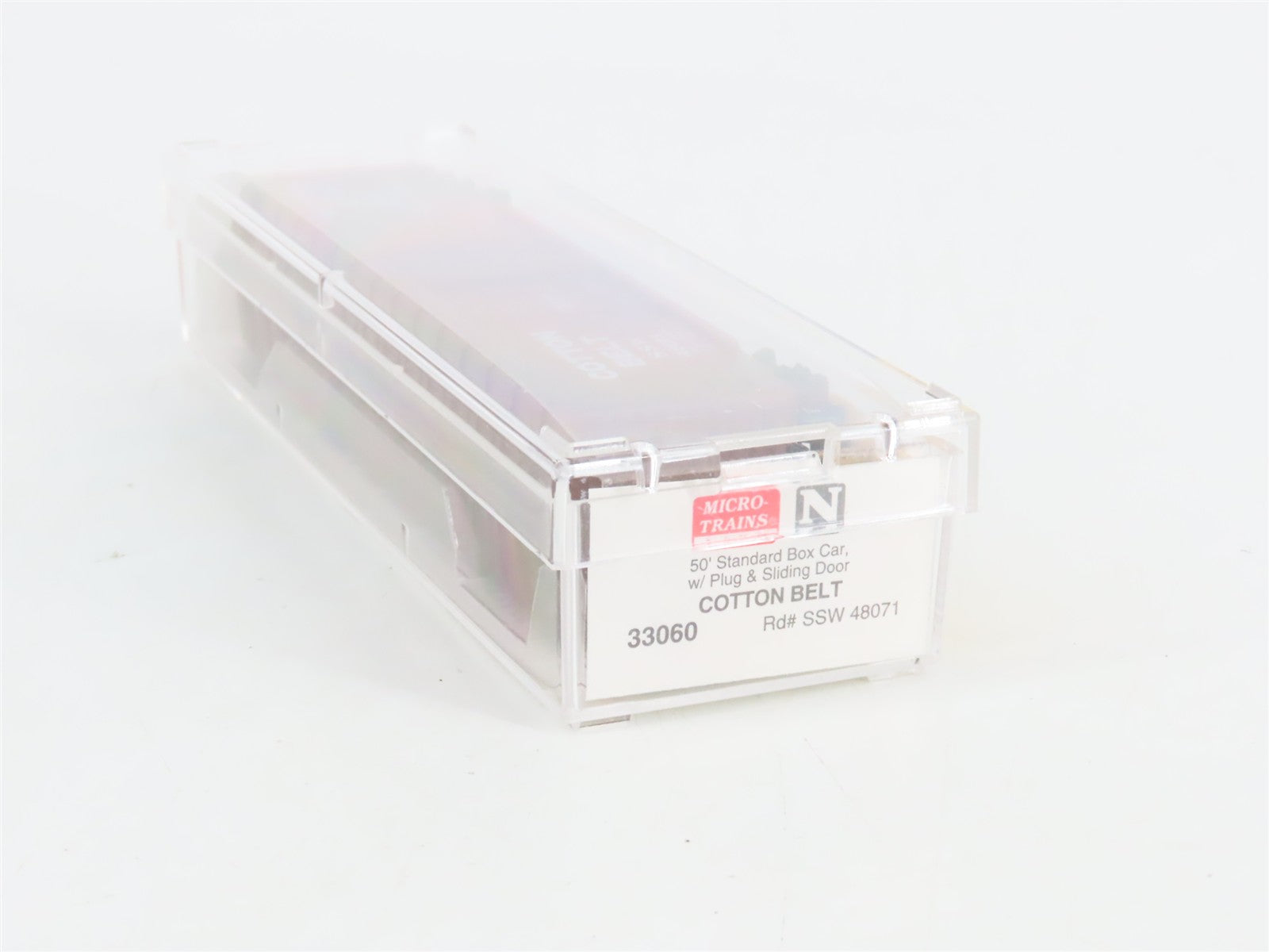 N Scale Micro-Trains MTL 33060 SSW Cotton Belt 50' Box Car 48071 RTR