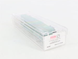 N Scale Micro-Trains MTL 46380 Lehigh Valley 50' Fishbelly Drop End Gondola RTR