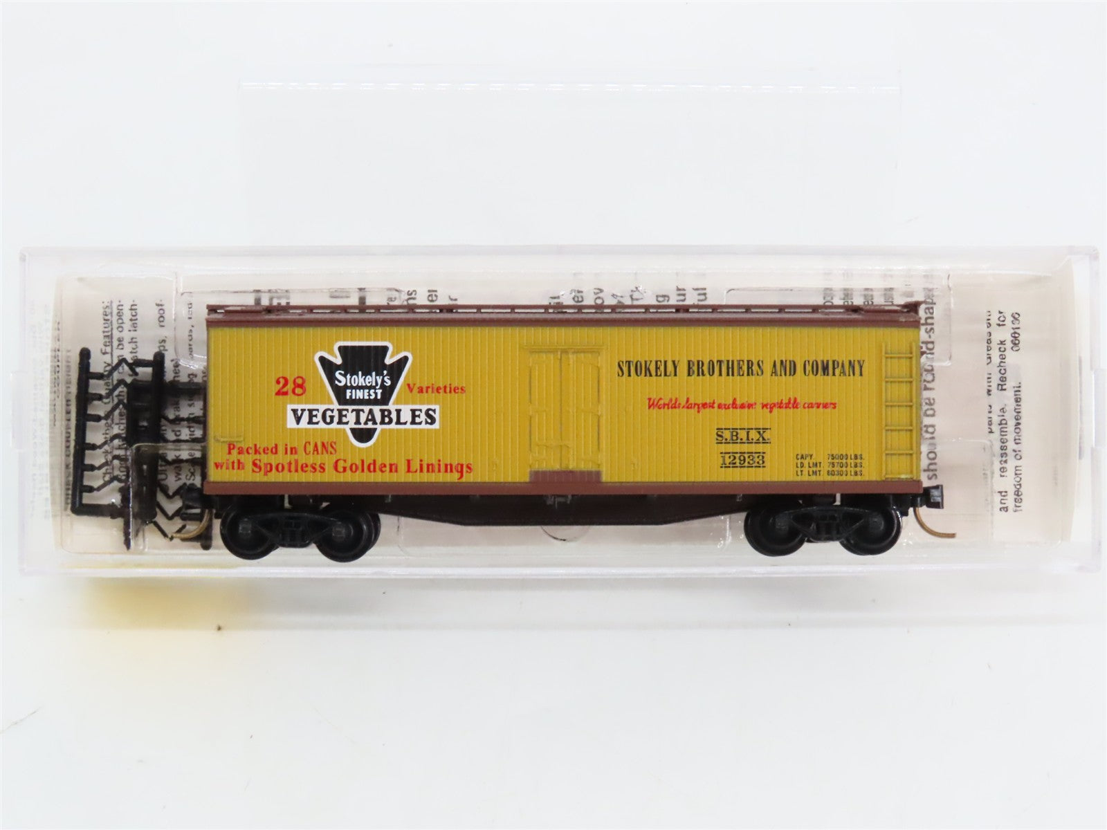 N Scale Micro-Trains MTL 49340 Stokely Brothers & Company 40' Reefer RTR