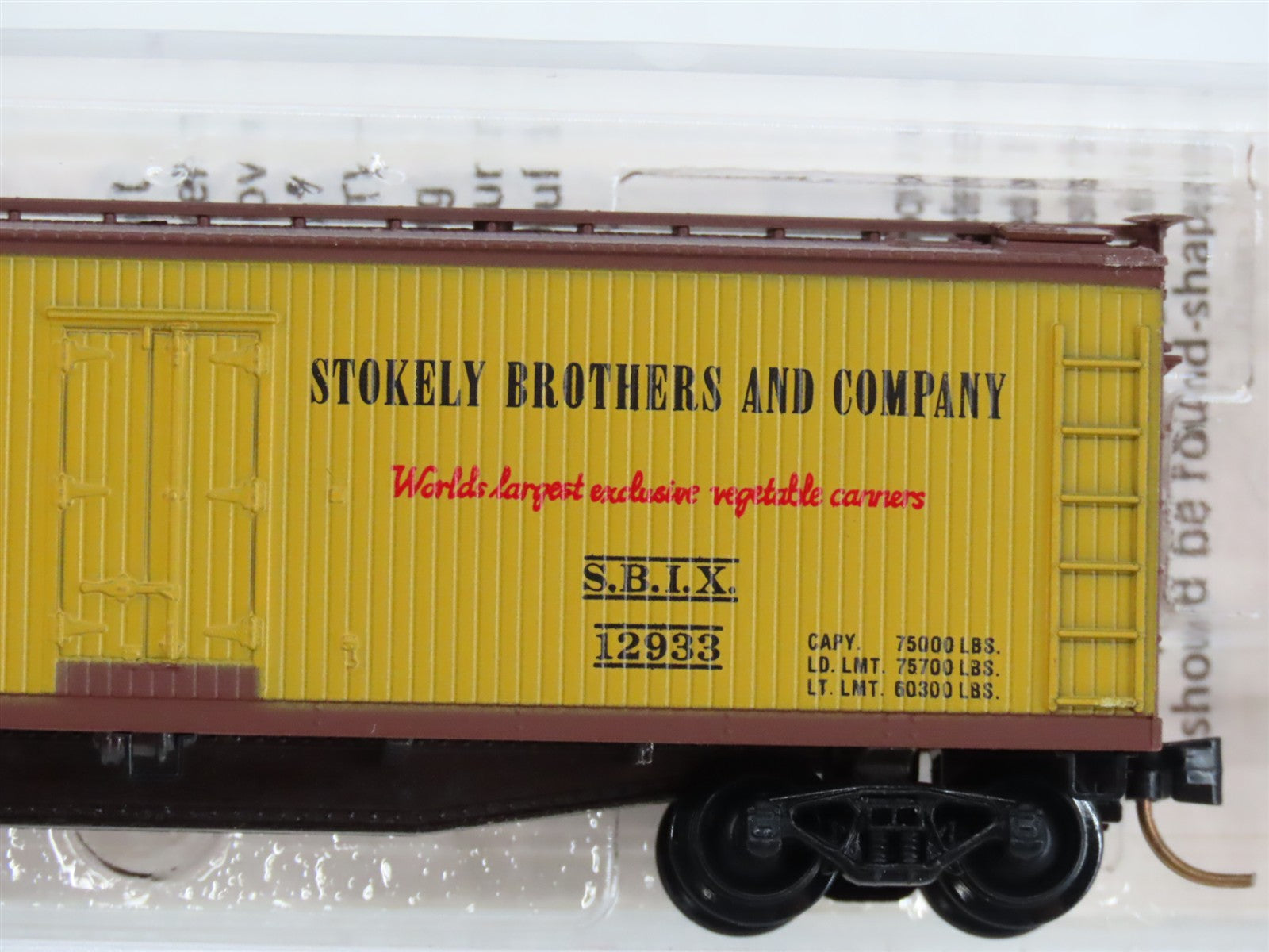N Scale Micro-Trains MTL 49340 Stokely Brothers & Company 40' Reefer RTR
