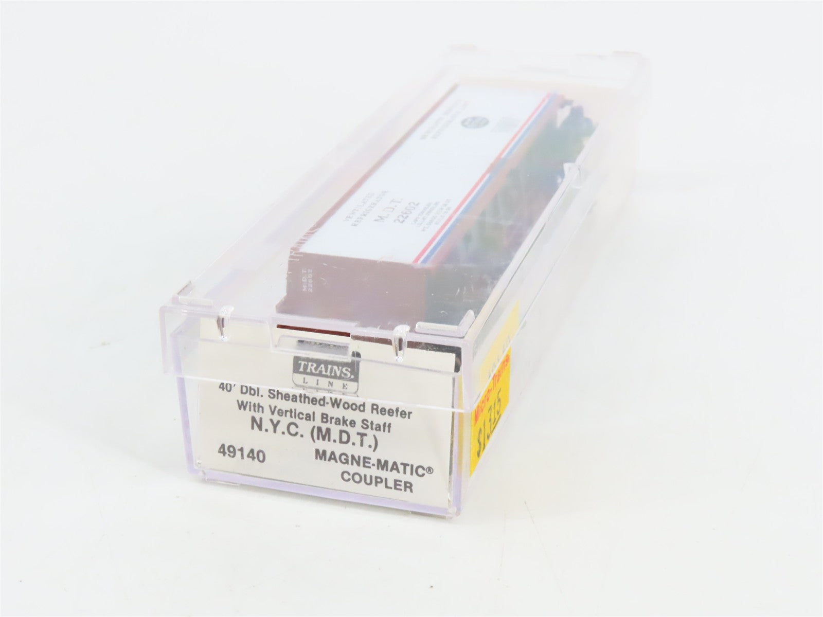 N Scale Micro-Trains MTL 49140 MDT New York Central 40' Reefer 22602 RTR