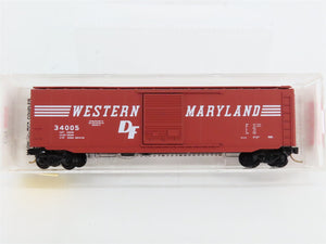 N Scale Micro-Trains MTL 31160 WM Western Maryland 50' Box Car 34005 RTR