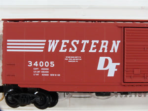N Scale Micro-Trains MTL 31160 WM Western Maryland 50' Box Car 34005 RTR