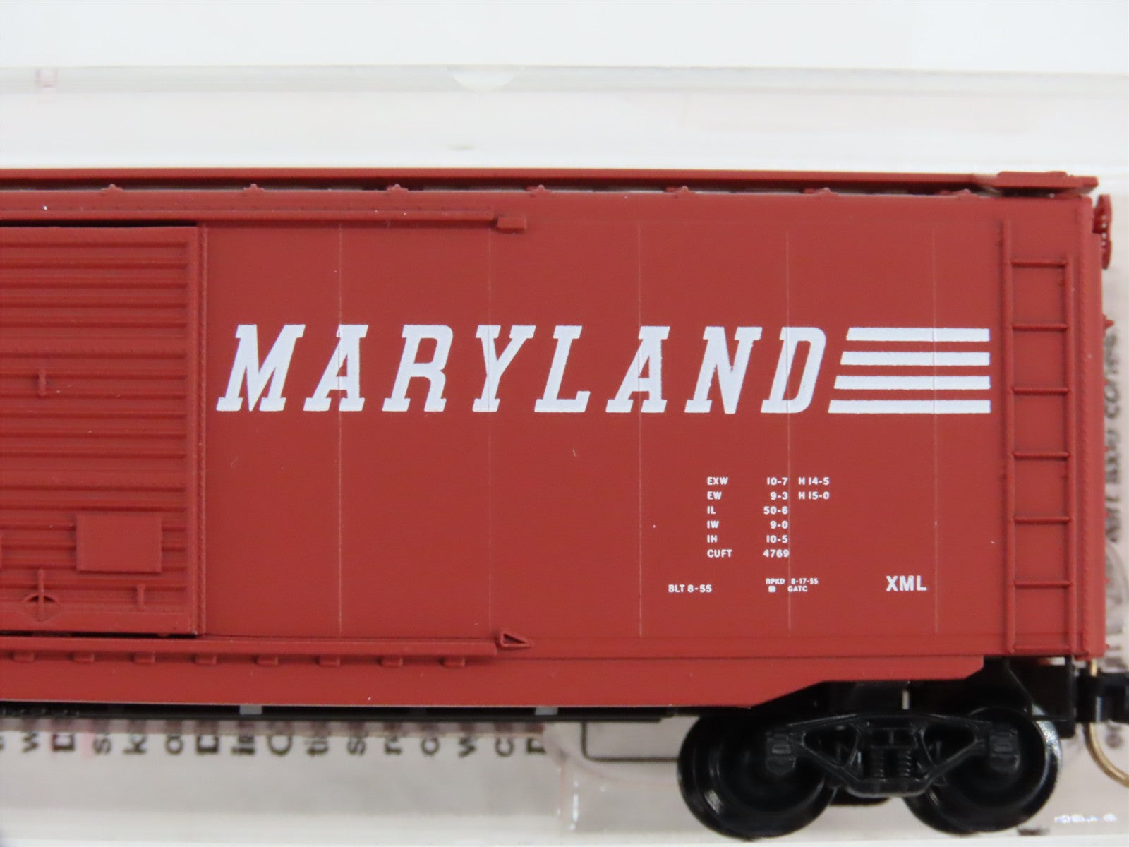 N Scale Micro-Trains MTL 31160 WM Western Maryland 50' Box Car 34005 RTR
