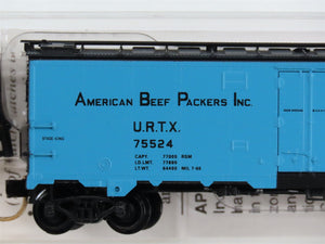 N Scale Micro-Trains MTL 59540 URTX American Beef Packers 40' Reefer 75524 RTR