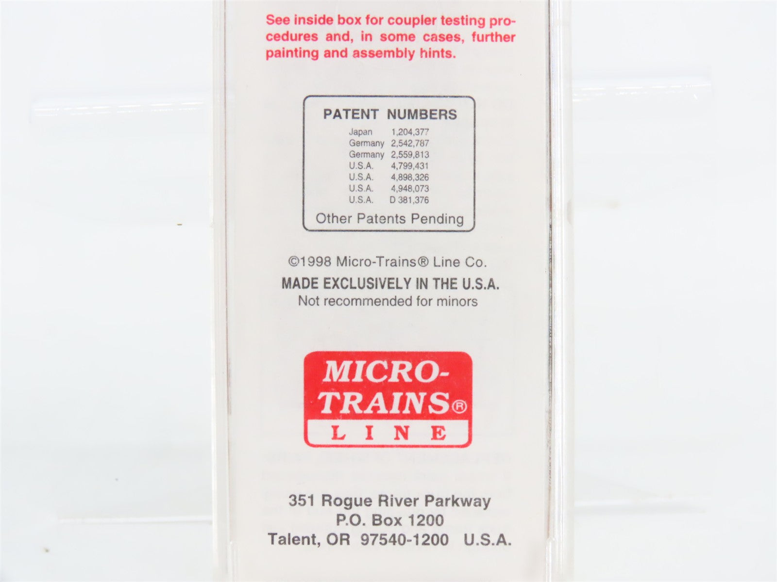 N Scale Micro-Trains MTL 20466 CGW Chicago Great Western 40' Box Car 93365 RTR