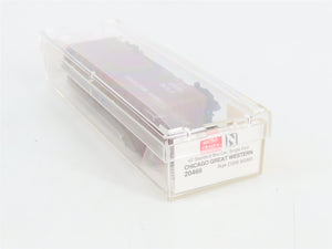 N Scale Micro-Trains MTL 20466 CGW Chicago Great Western 40' Box Car 93365 RTR