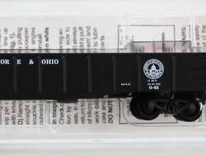 N Scale Micro-Trains MTL 105030 B&O Baltimore & Ohio Gondola 351065 RTR