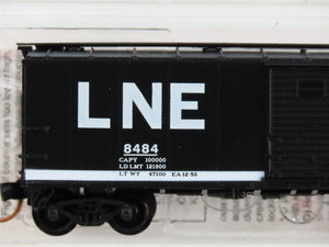N Scale Micro-Trains MTL 120030 LNE Lehigh and New England 40' Box Car 8484 RTR