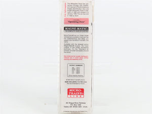 N Scale Micro-Trains MTL 22180 MILW Milwaukee Road 40' Box Car 29960 RTR