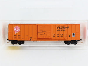 N Scale Micro-Trains MTL 25110 New Orleans Public Belt 50' Rib Side Box Car RTR