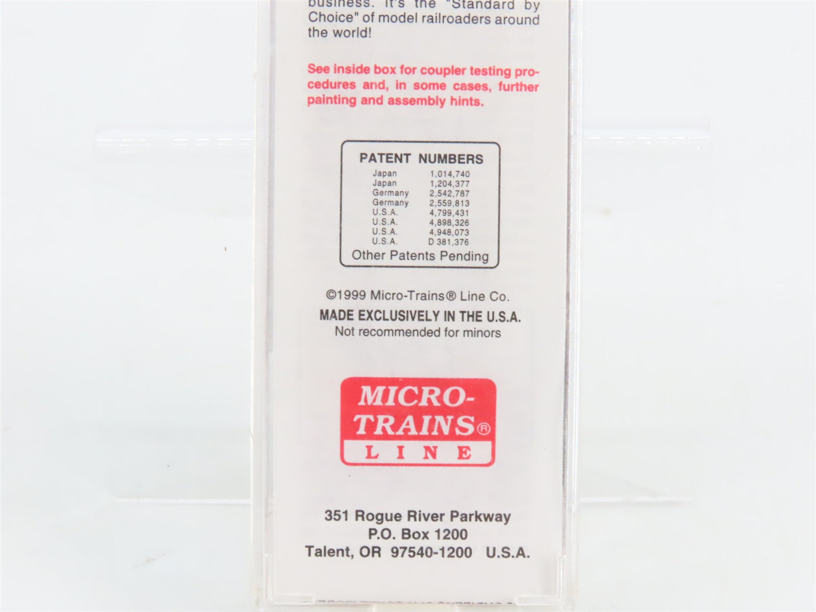 N Scale Micro-Trains MTL 25110 New Orleans Public Belt 50' Rib Side Box Car RTR