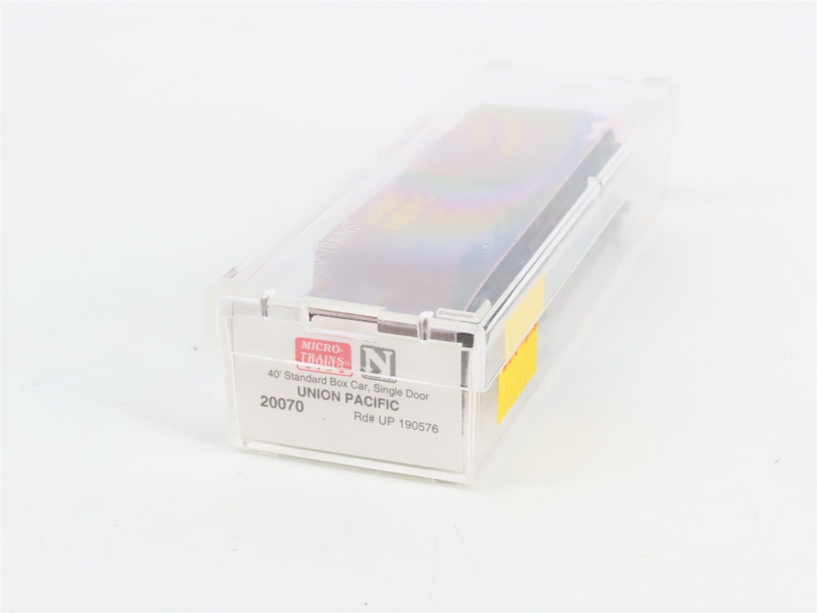 N Scale Micro-Trains MTL 20070 UP Union Pacific 40' Standard Box Car 190576 RTR