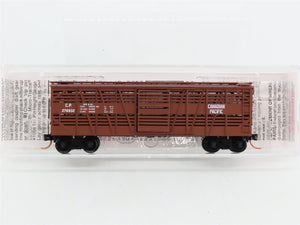 N Scale Micro-Trains MTL 35050 C.P. Canadian Pacific 40' Stock/Cattle Car RTR