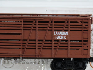 N Scale Micro-Trains MTL 35050 C.P. Canadian Pacific 40' Stock/Cattle Car RTR