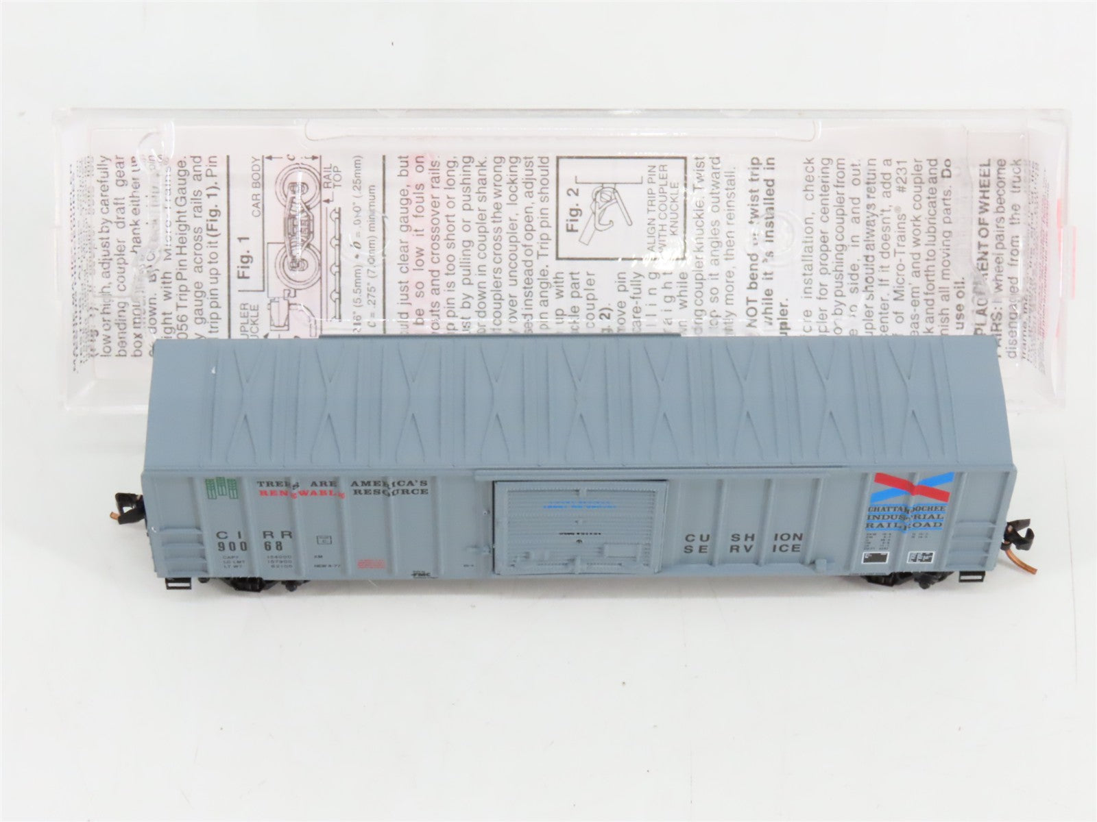N Scale Micro-Trains MTL 25040 Chattahoochee Industrial Railroad 50' Box Car RTR