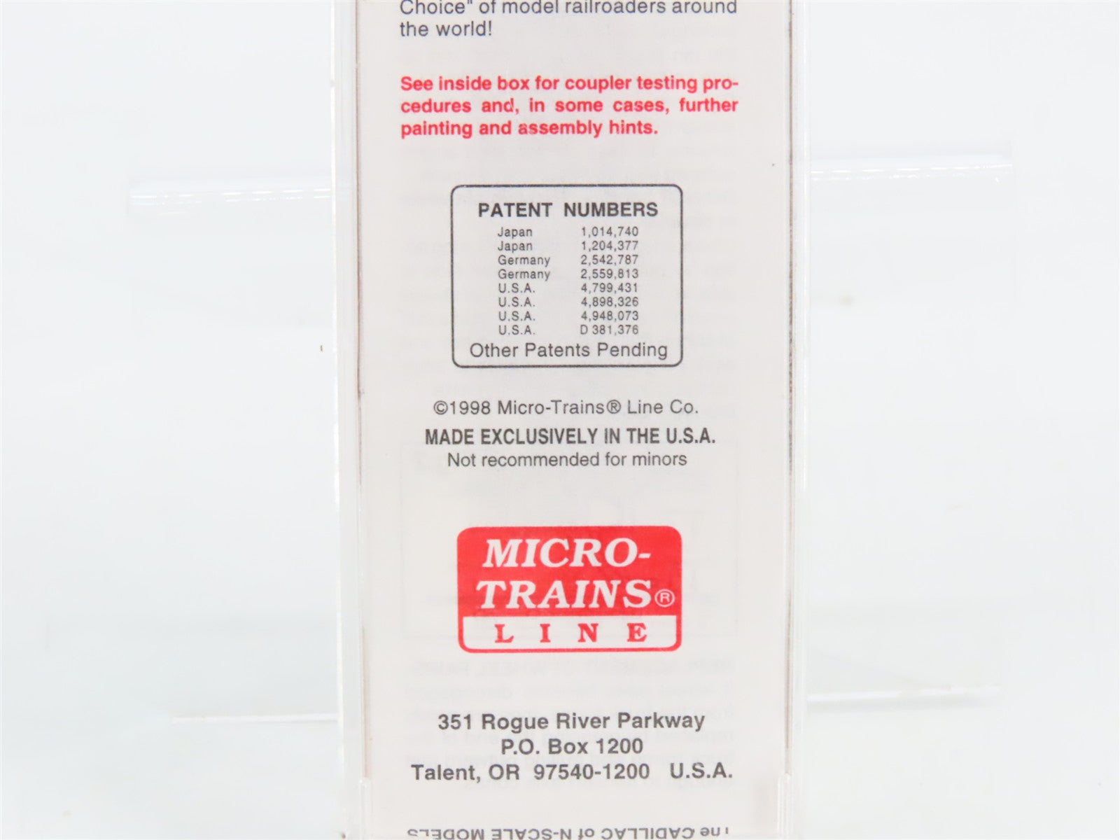 N Scale Micro-Trains MTL 56090 WM Western Maryland 33' 2-Bay Hopper 10801 RTR