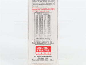 N Scale Micro-Trains MTL 56060 PRR Pennsylvania 33' 2-Bay Hopper 220455 RTR