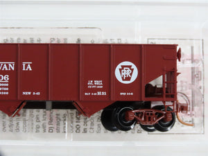 N Scale Micro-Trains MTL 56060 PRR Pennsylvania 33' 2-Bay Hopper 220306 RTR