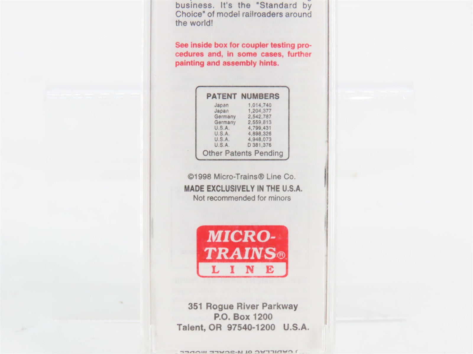 N Scale Micro-Trains MTL 20360 EL Erie Lackawanna 40' Box Car 73113 RTR