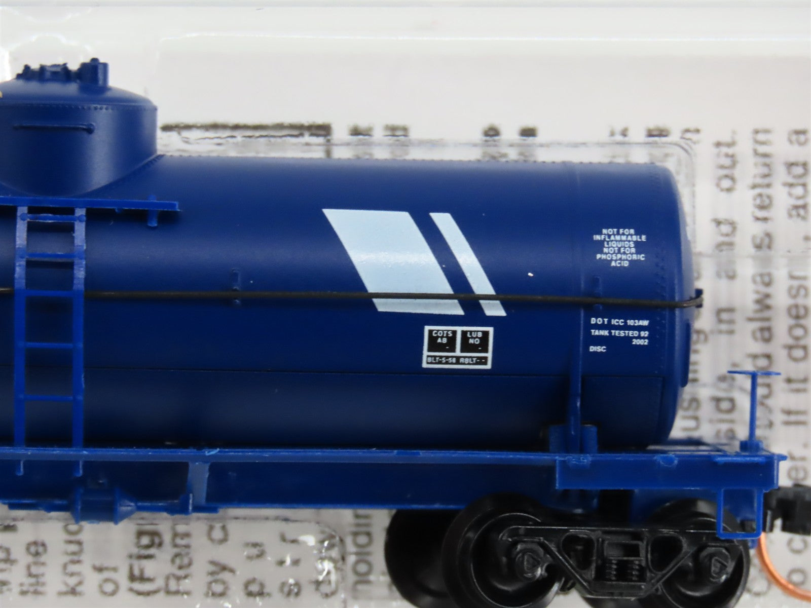 N Scale Micro-Trains MTL 65390 MRL Montana Rail Link 39' Tank Car 100016 RTR