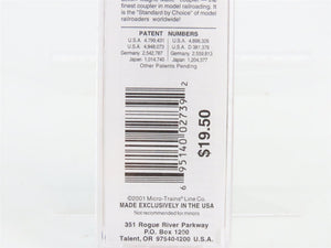 N Scale Micro-Trains MTL 65390 MRL Montana Rail Link 39' Tank Car 100016 RTR