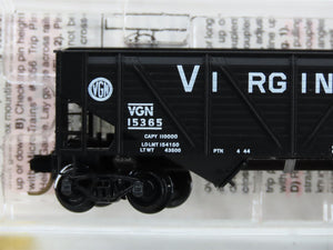 N Scale Micro-Trains MTL 57110 VGN Virginian 33' 2-Bay Hopper 15365 RTR